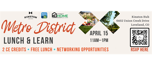 Lunch & Learn (Metro Districts) 
